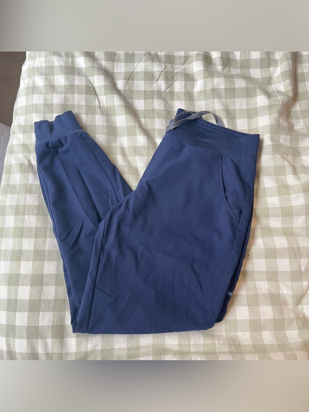 Figs Navy Blue Jogger Cargo Pocket Scrub Pant
